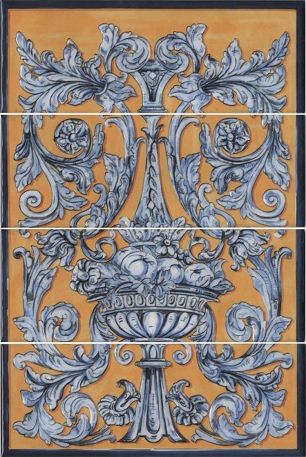 Декор Kerama Marazzi HGD\B347\4x\15129 Панно Площадь Испании 40x60