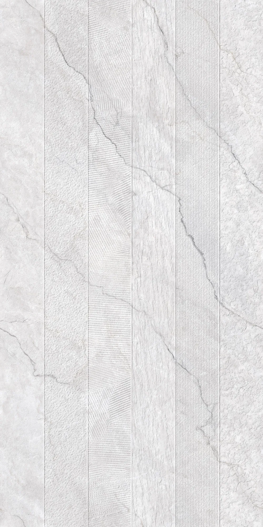 Декор Креанза CZ-GL06-D Lumiere White Decor Matt Glossy Ink Punch 80x160 белый