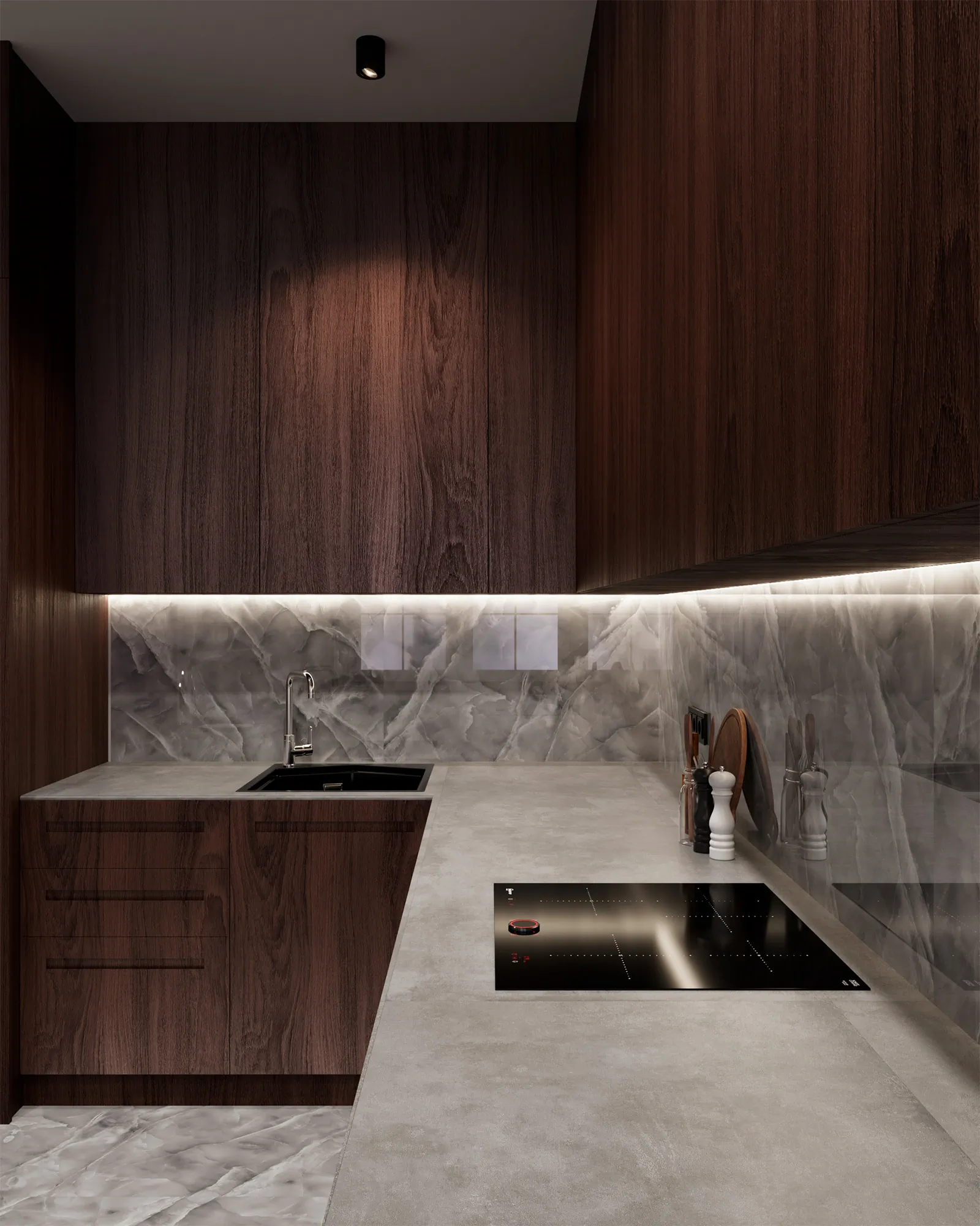 Керамогранит Аркадия Керамика RT6006-A Baikal Bianco Matt Rustic 60x60 белый