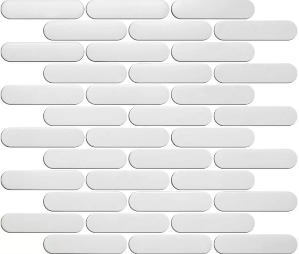 Мозаика NSmosaic R-345 белый 30x30
