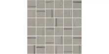Вставка Керама Марацци Venezia Гварди 2 мозаичный серый светлый матовый обрезной 30х30