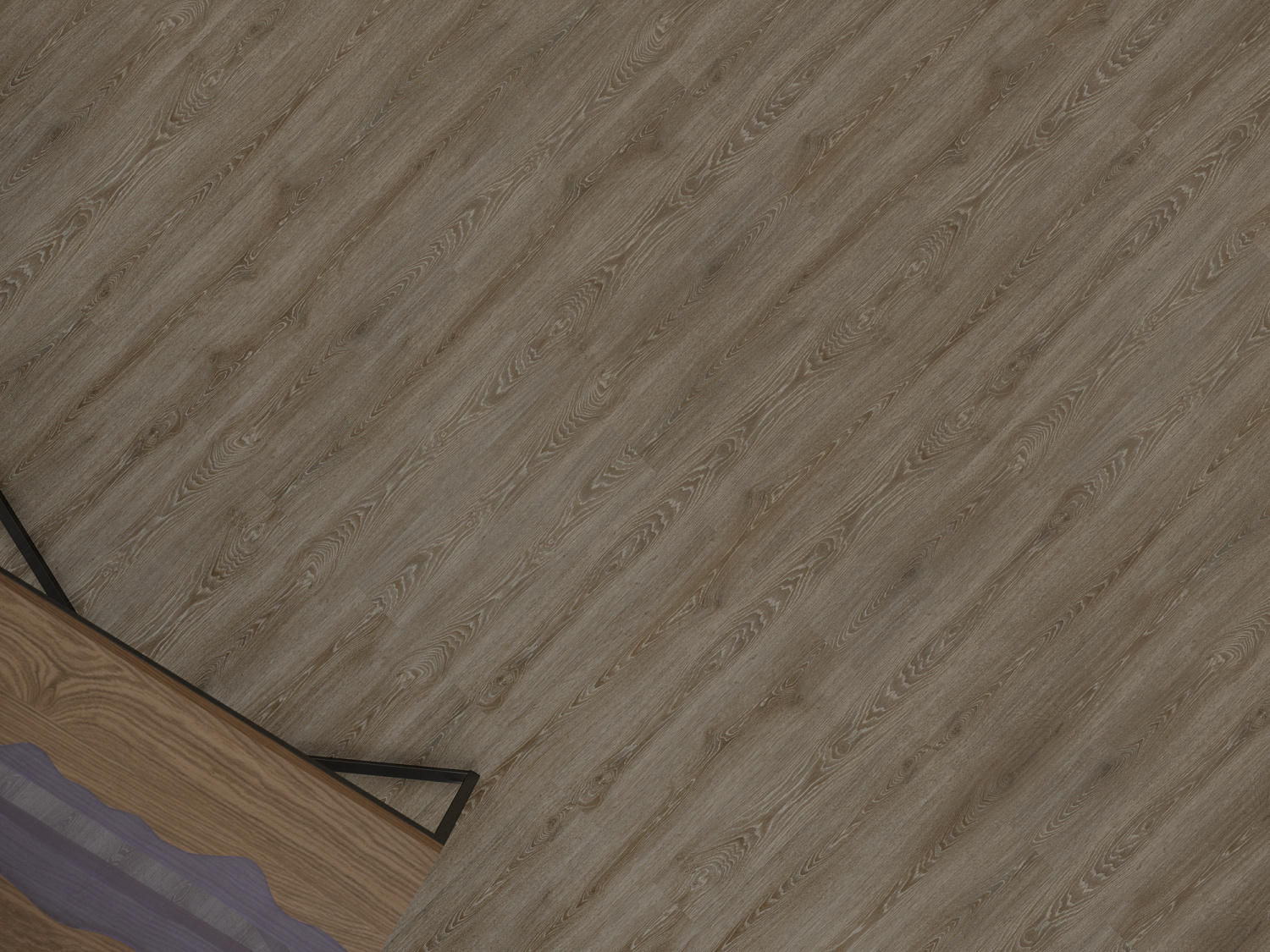 Кварцвиниловая плитка Fine Floor Strong FF-1267 Дуб Серен кварц винил напольный