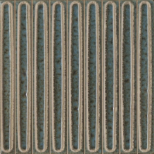 Декор Kerama Marazzi KMD2SOB002BN чипсет Далия бирюзовый темный глянцевый 20x20