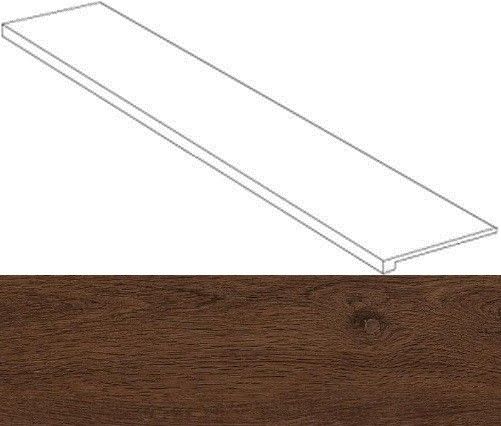 Ступень фронтальная Atlas Concorde Oak Reserve Dark Brown 33x120