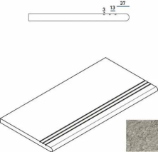 Ступень Italon Discover X2 Grey Gradino Round Grip 30x60