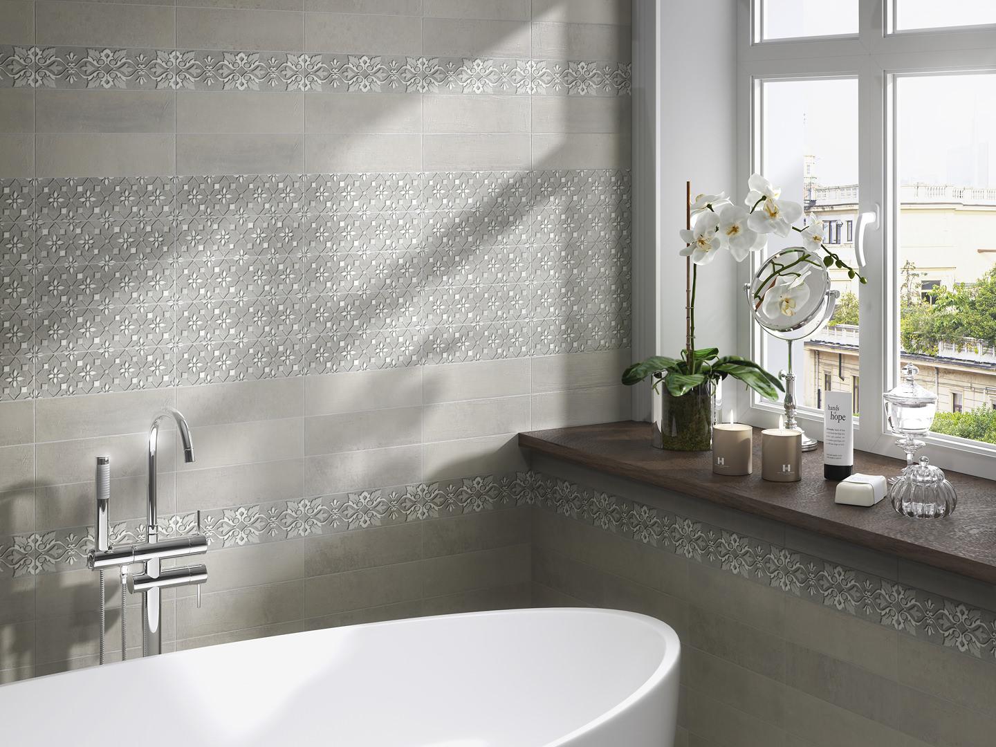 Керамическая плитка Kerama Marazzi 9047 Шеннон серый матовая 8,5x28,5