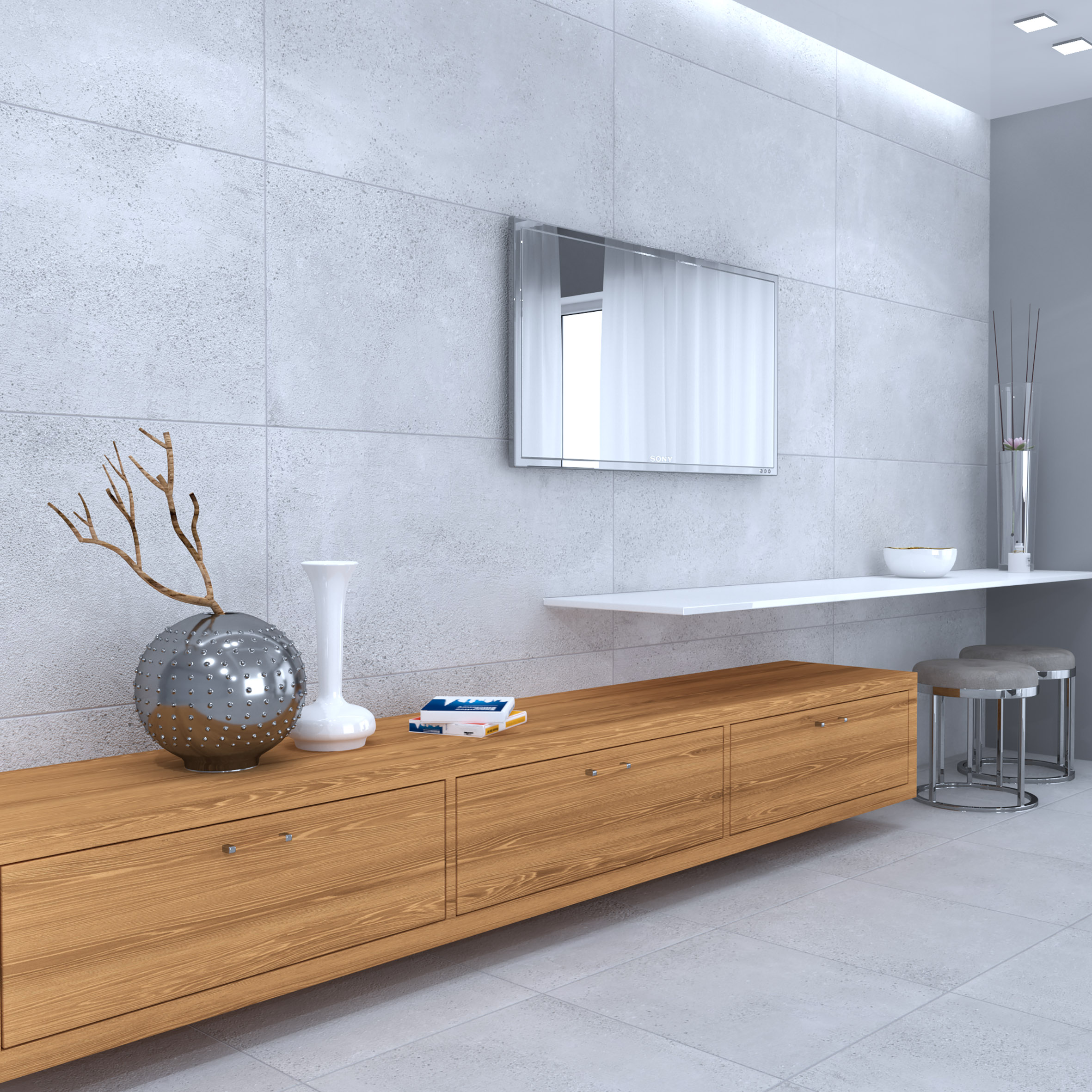 Керамогранит Laparet Tiffany графитовый 60x120 матовый