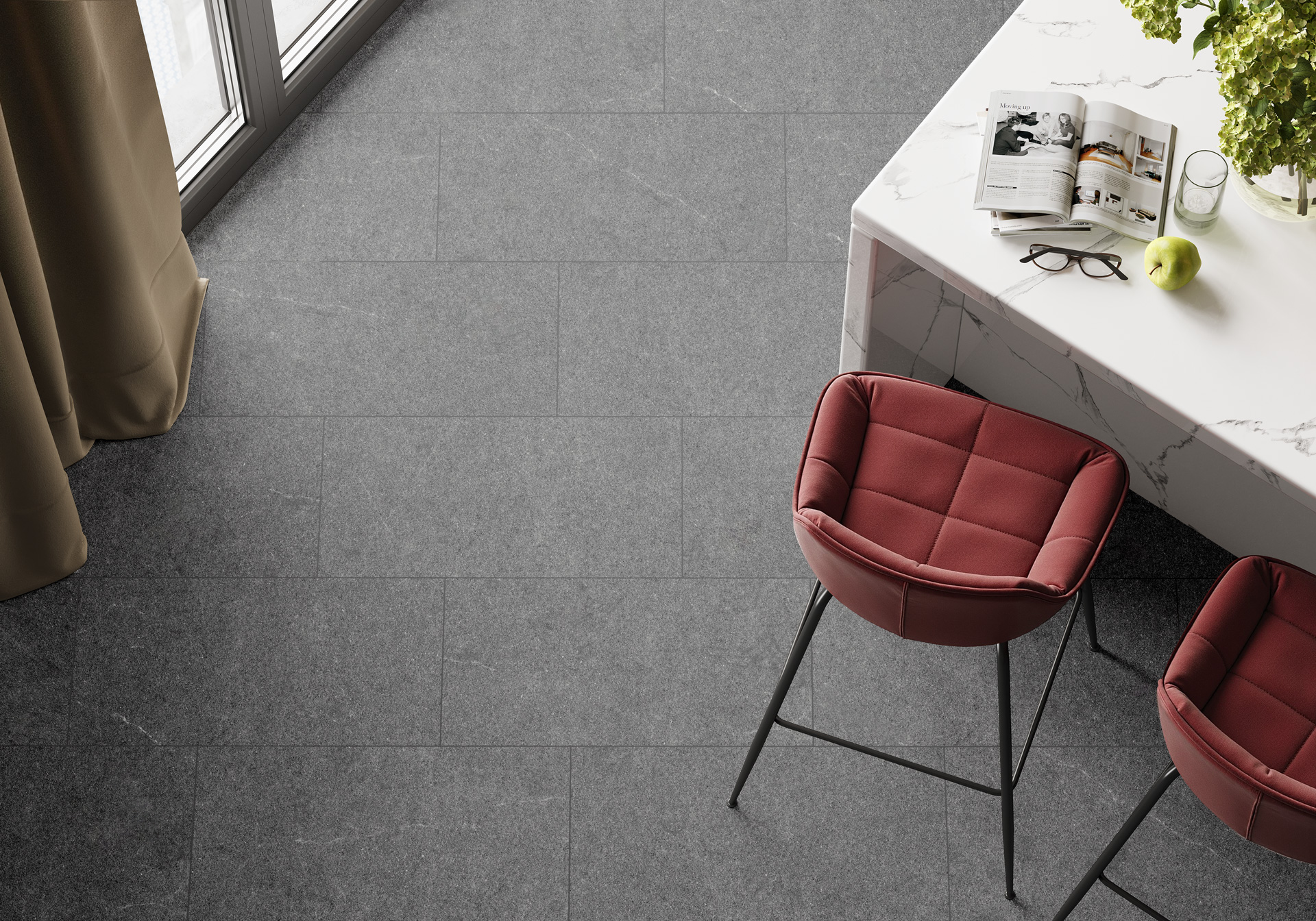 Керамогранит Artkera Group Грессе Грей GP36GRS15 серый 30x60