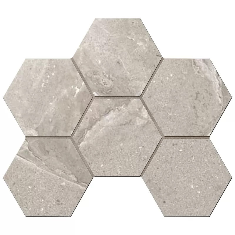 Мозаика Estima KA03 Ametis Kailas Hexagon Light Brown 25x28.5 коричневый