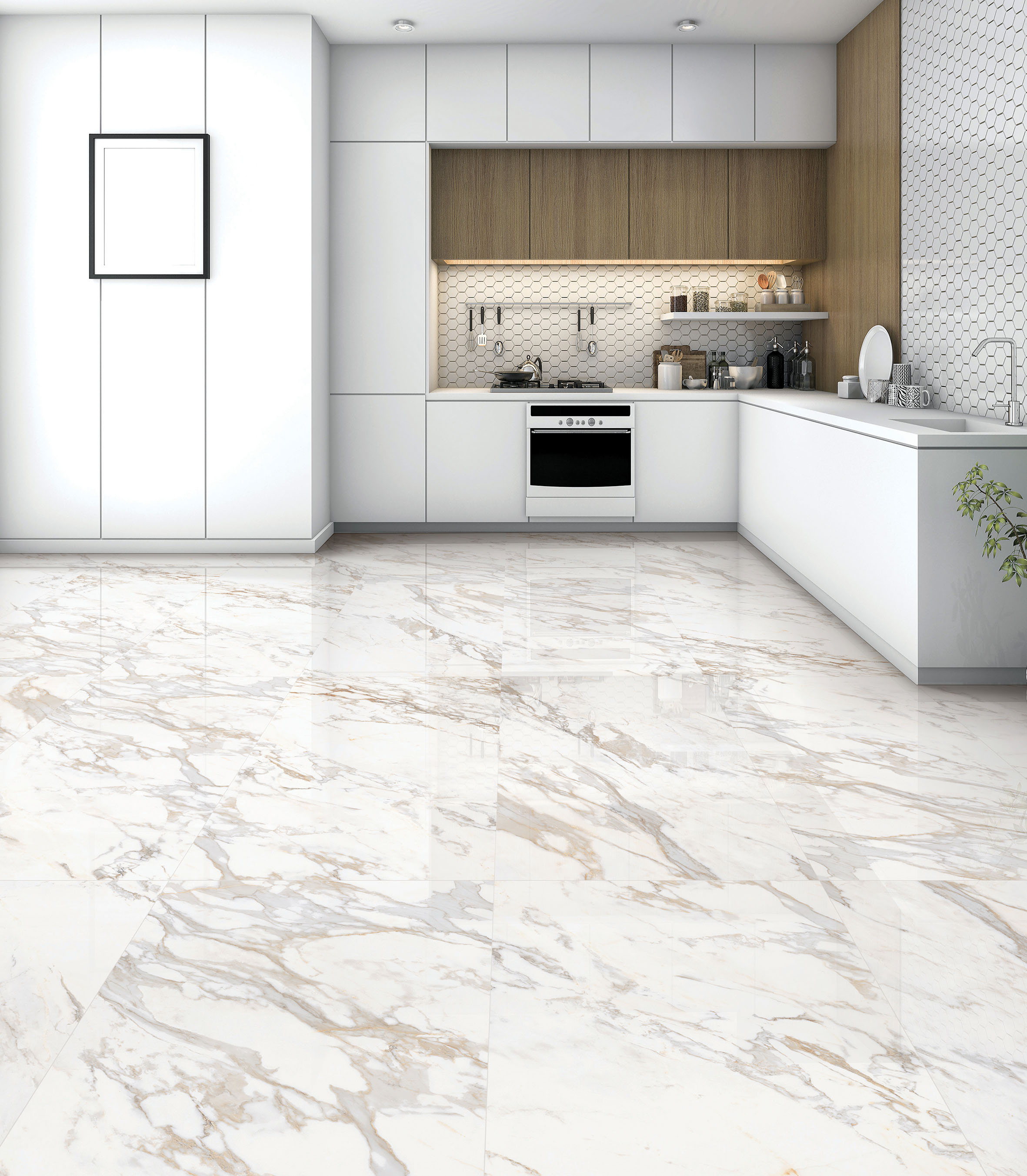 Керамогранит Laparet Calacatta Roma 60x60 полированный