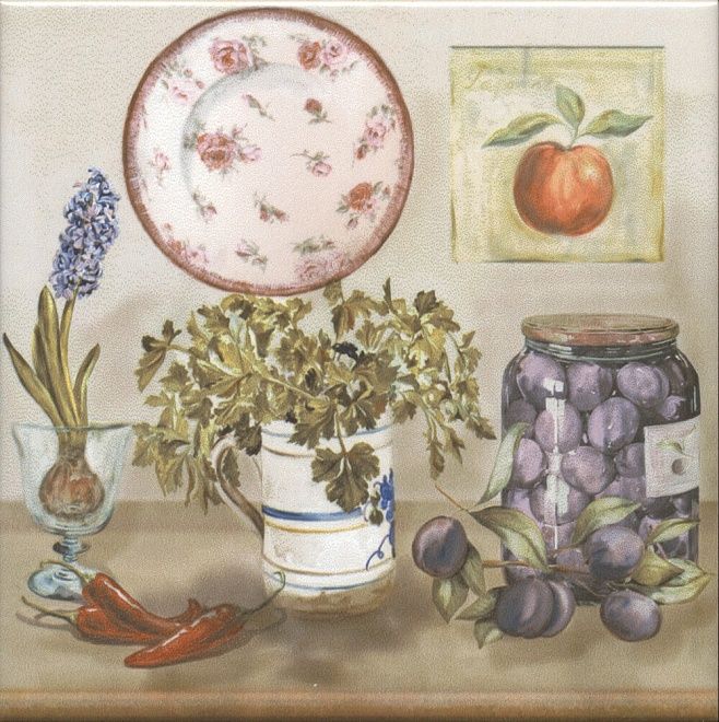 Декор Kerama Marazzi HGD\A245\17000 Пикарди Кухня 15x15