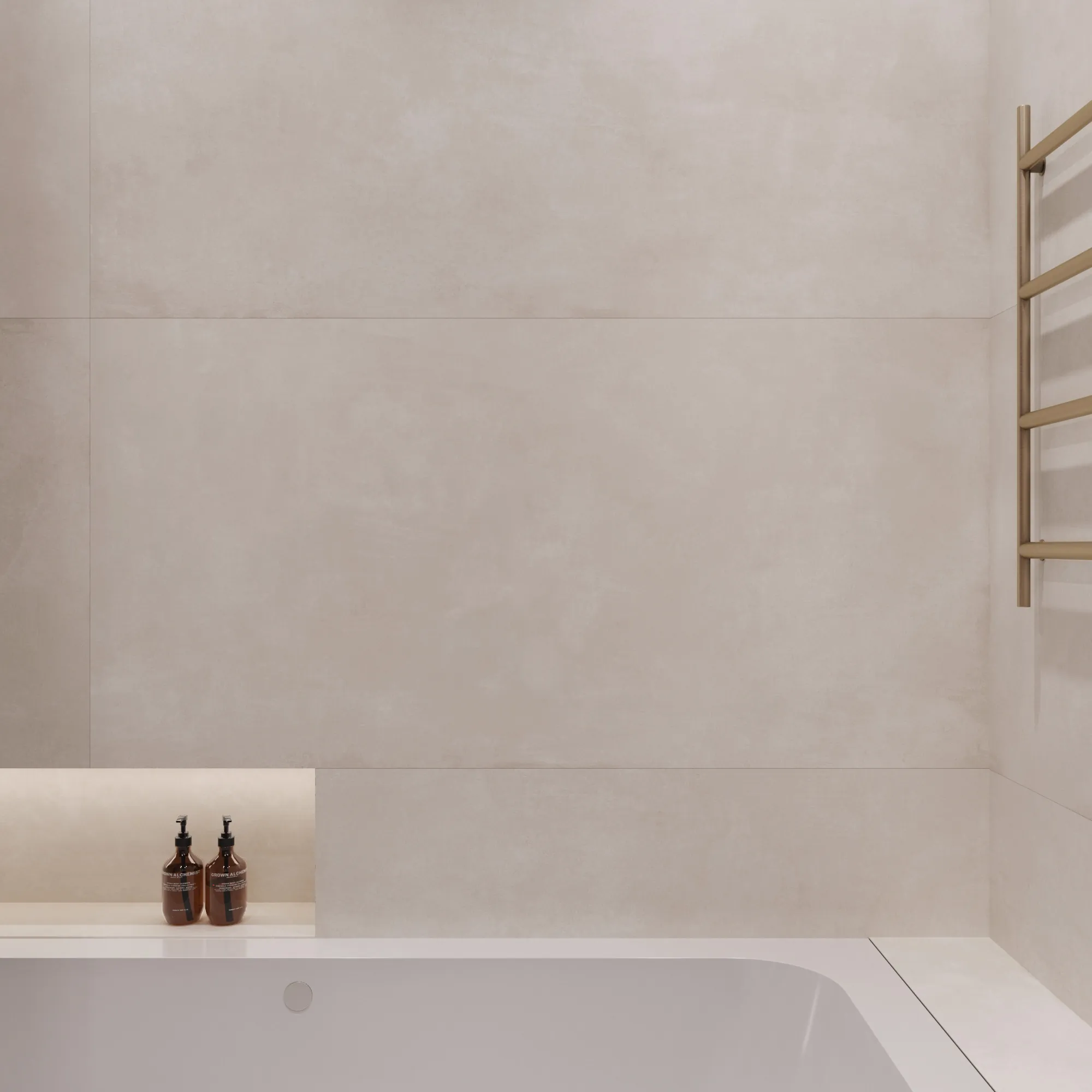 Керамогранит Креанза CZ-RT05-B Cement Silver Grey Matt Rustic 80x160 серый