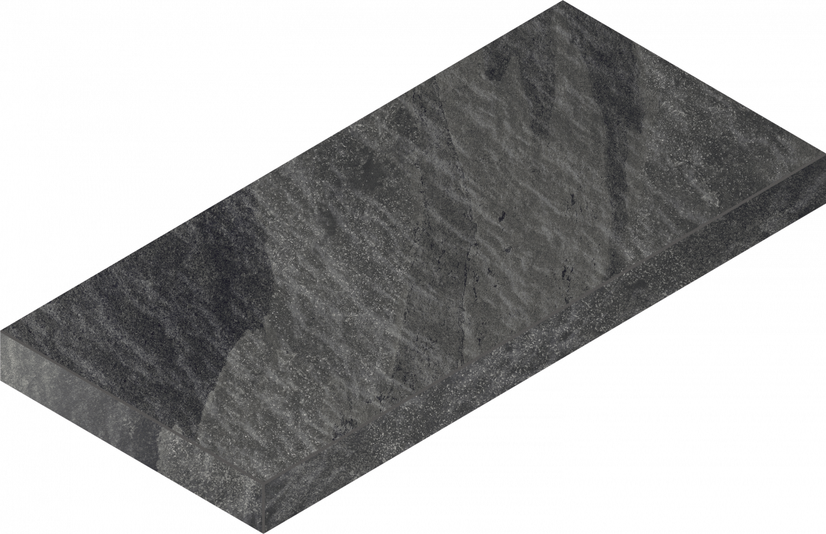 Ступень угловая левая Italon Materia X2 Titanio X2 33x60