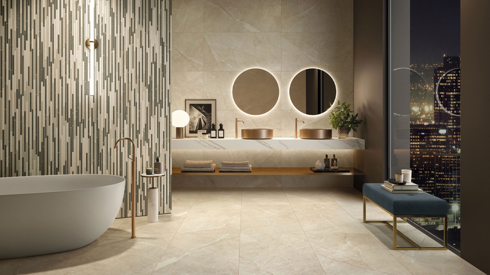 Мозаика Italon Metropolis Calacatta Gold Icon 28,6x34,7