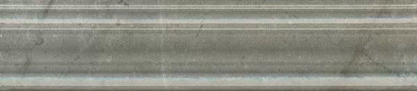 Бордюр Kerama Marazzi BLE026 Багет Кантата серый глянцевый 5.5x25