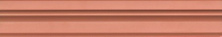 Бордюр Kerama Marazzi Магнолия Багет оранжевый матовый обрезной 5x30 BLC026R