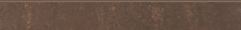 Плинтус Grasaro Travertino Brown 7.6x60 G-430/PR/p01/76x600x10