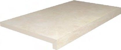 Ступень Kerama Marazzi DL600300R20\GLF клеёная тип L Роверелла бежевый 34x60