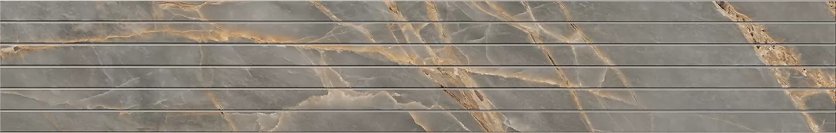 Фальшмозаика Estima IN01 Ametis Intense Grey Trail 19x120 серый полированный