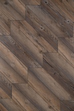 Кварцвиниловая плитка Aqua Floor Chevron Glue (Parquet) AF2557PGCh 553.7x130.5 Сосна Темный замковый кварц винил напольный