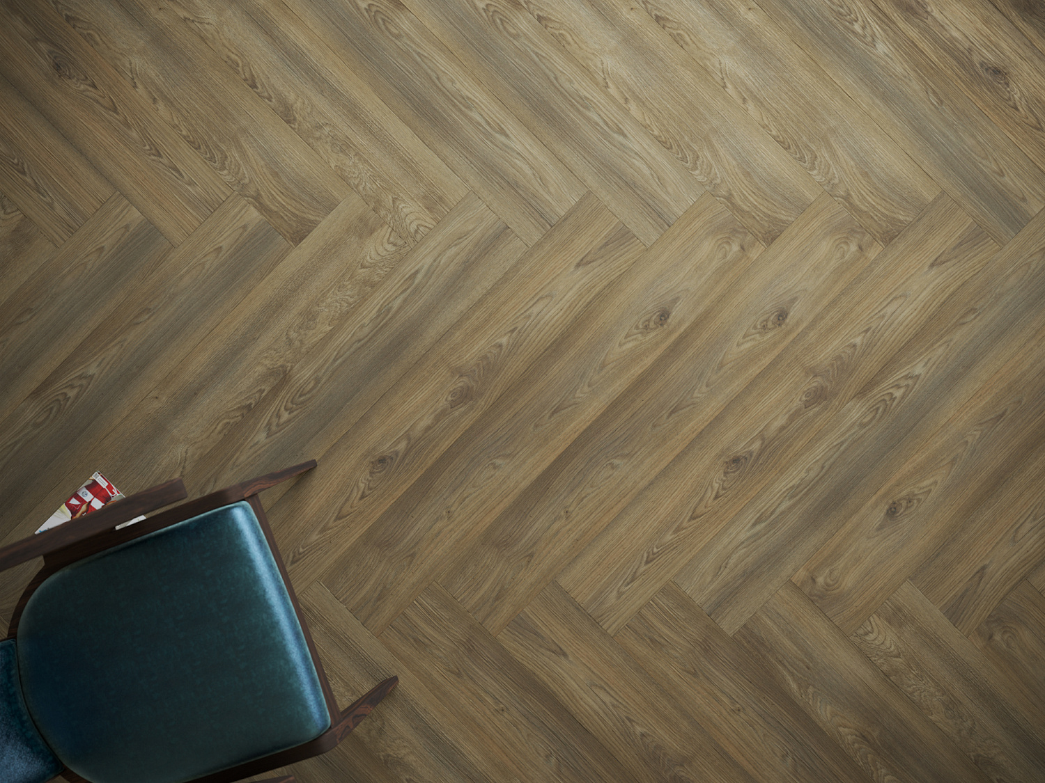 Кварцвиниловая плитка Fine Floor Gear FF-1814 Дуб Франкоршам кварц винил напольный