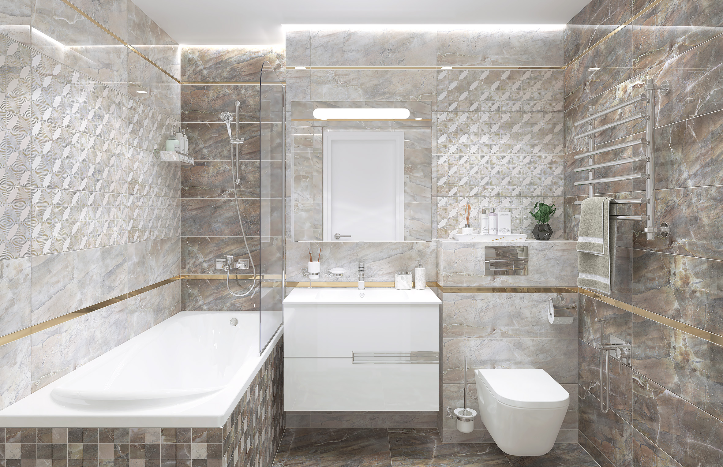 Керамогранит (RI 0056) Laparet Rich коричневый 60x60 матовый