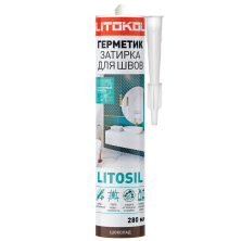 Силиконовый герметик-затирка Литокол Litosil (шоколад)