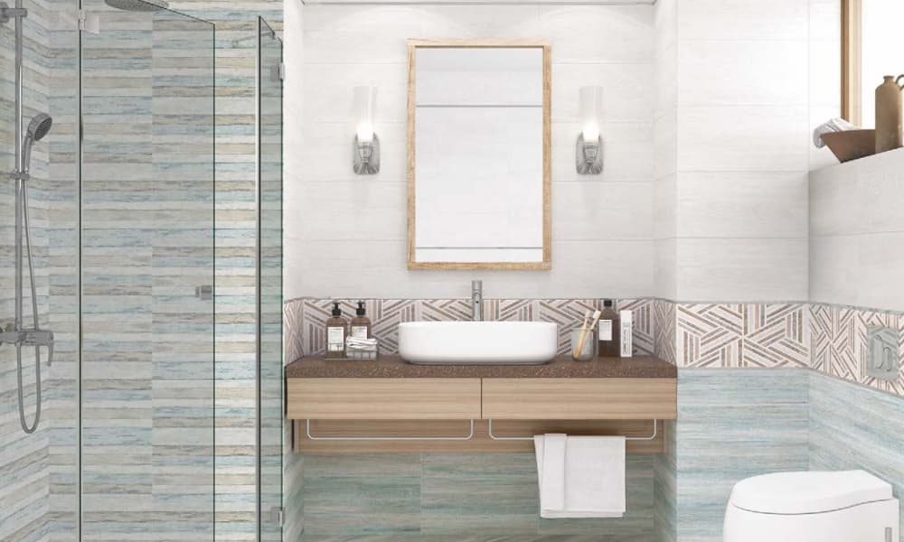 Керамическая плитка Alma Ceramica Уно TWU09TON014 разноцветный 24.9x50