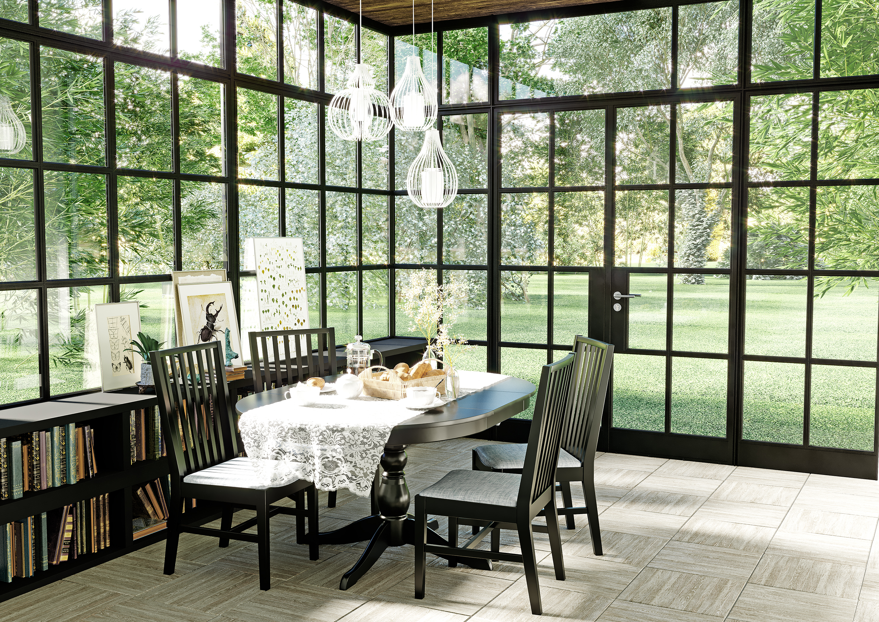 Декор Grasaro Quebec Beige 40x40 G-360/M/d01/400x400x8