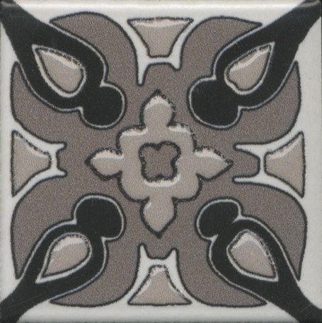 Вставка Kerama Marazzi Анвер 3 серый 4.85x4.85 OS\A177\21052