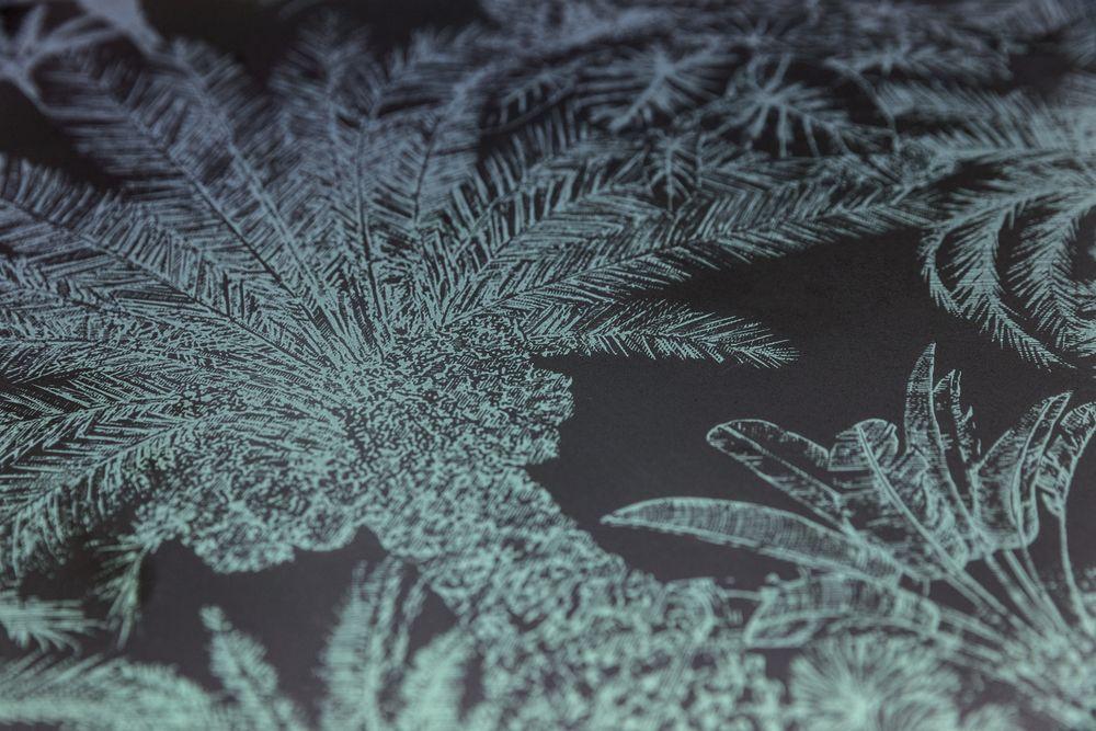 Керамическая плитка Kerama Marazzi Синтра 2 панель черный матовый обрезной 40x120 14052R