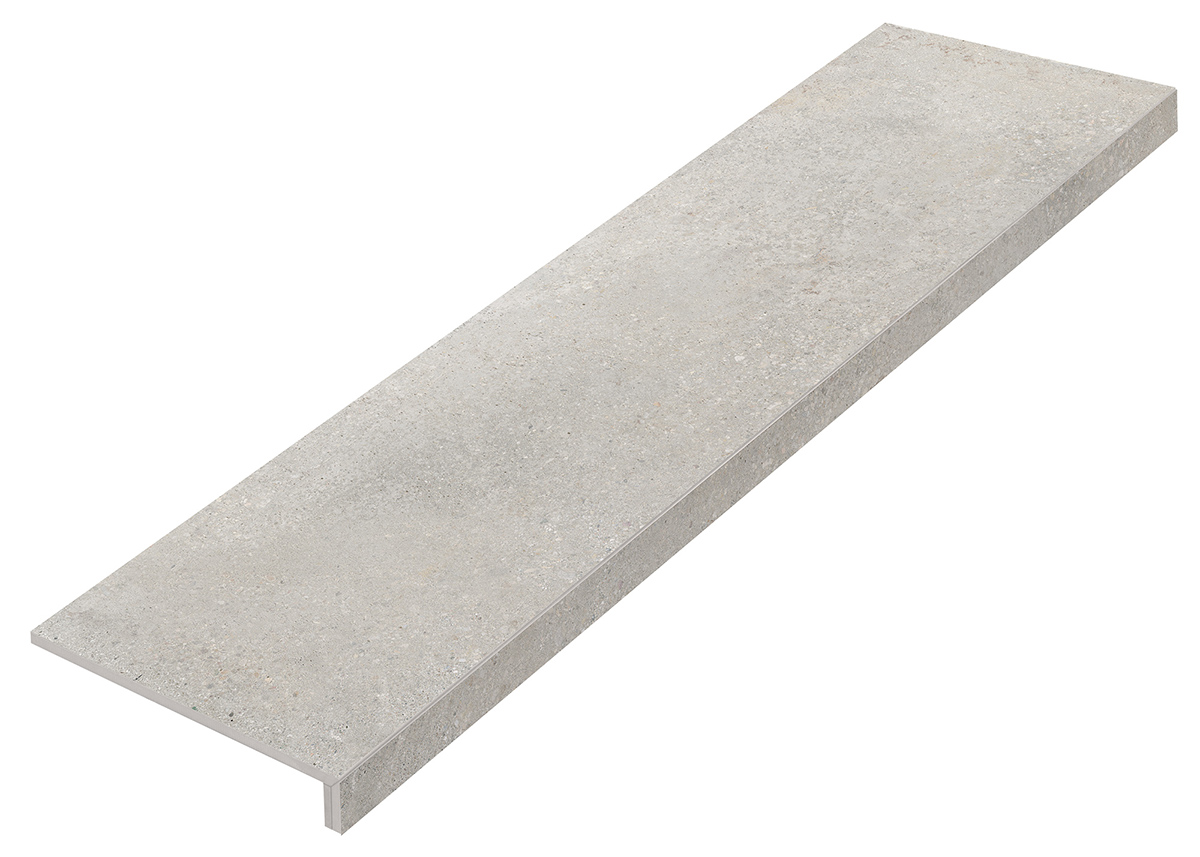 Ступень Перла Светло-серый 32x120 MR