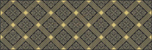 Декор (AD\B483\60045) Laparet Royal чёрный 20x60 глянцевый