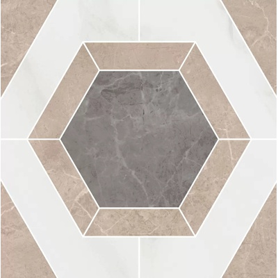 Декор Керама Марацци ID101T Гран Пале наборный 25.1х25.1