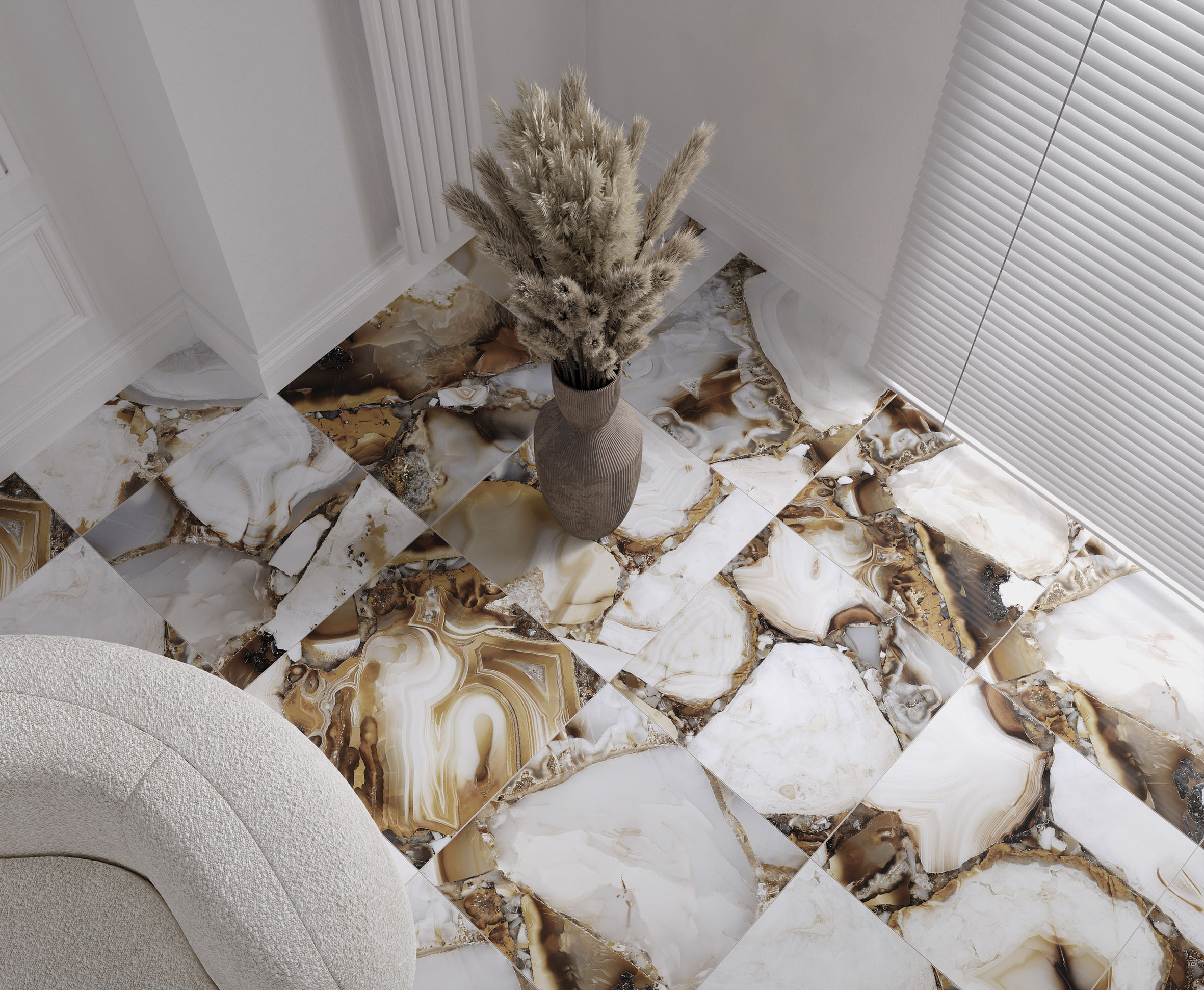 Керамогранит Laparet Sirius Gold 60x60 полированный