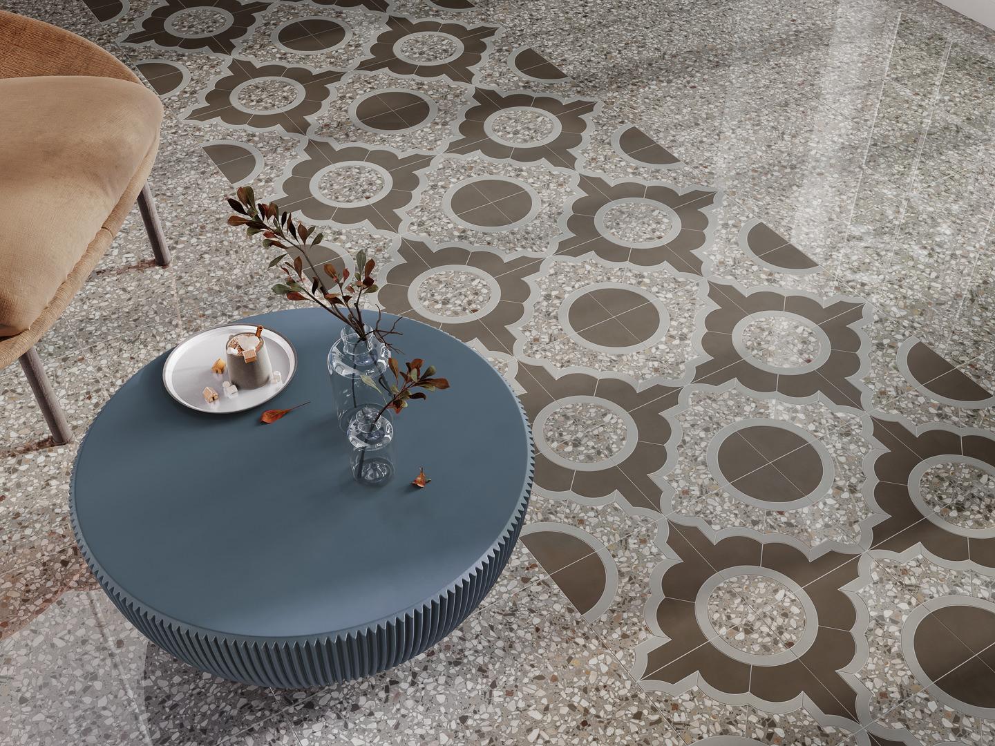 Подступенок Kerama Marazzi KM6060G0011RALT Бричиола серый матовый обрезной 10.7x60