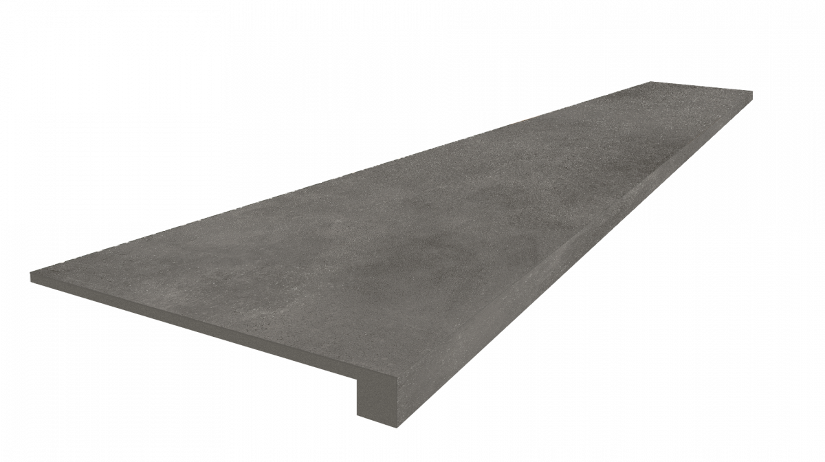 Ступень ColiseumGres Сан-Сиро Дарк фронтальная 620070002517 черный 33x120