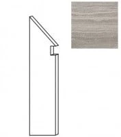 Ступень левая Marvel Travertino Silver Battiscopa Sag. Sx ADX5 7.2x30
