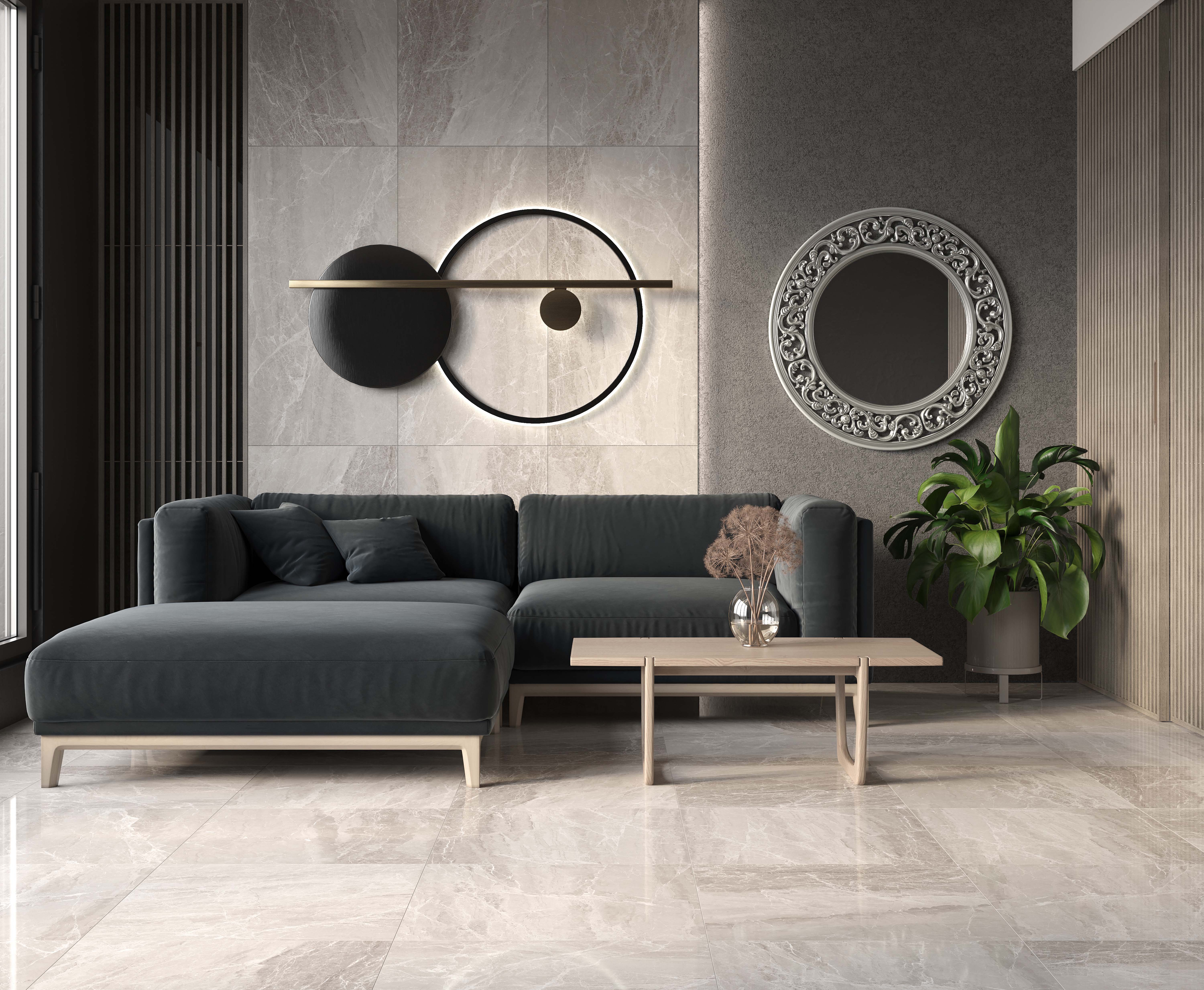 Керамогранит Laparet Nostalgic Silver 60x120 полированный