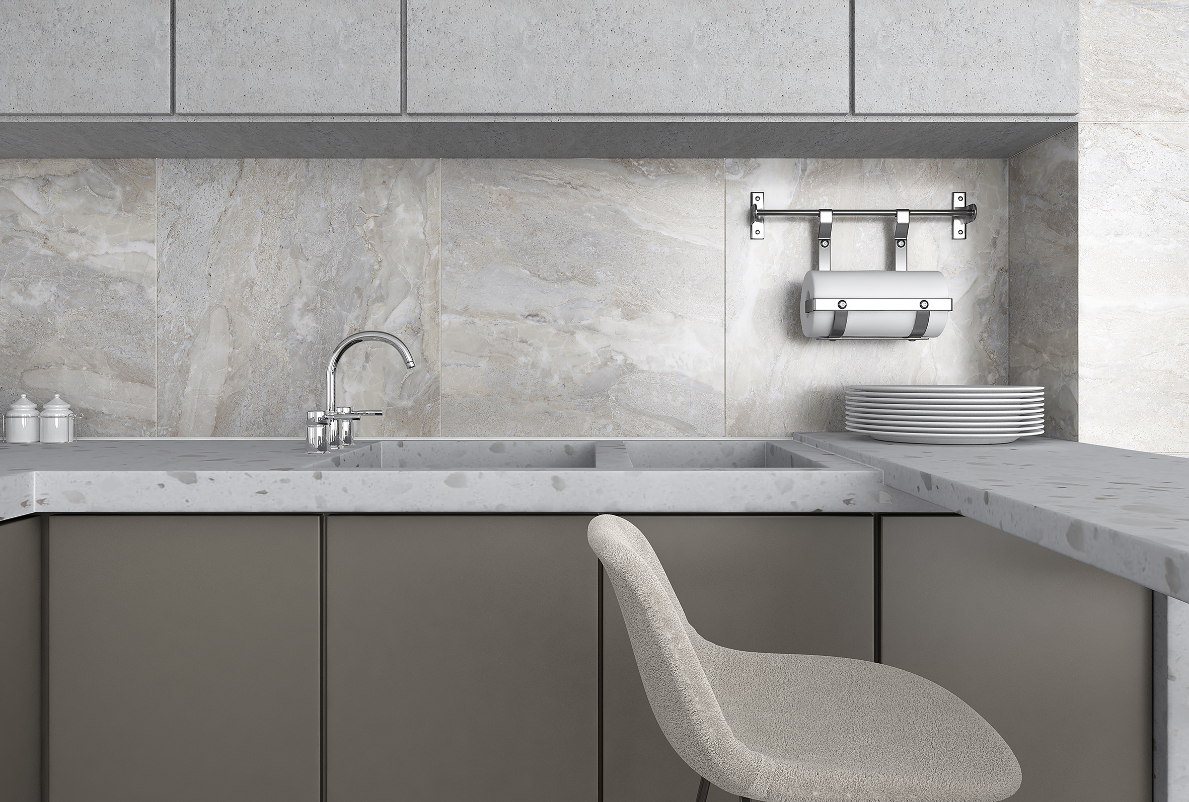 Керамогранит (EL 0064) Laparet Elpaso светло-бежевый 60x60 матовый