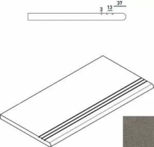 Ступень Italon Discover X2 Fume Gradino Round Grip Sx 30x60