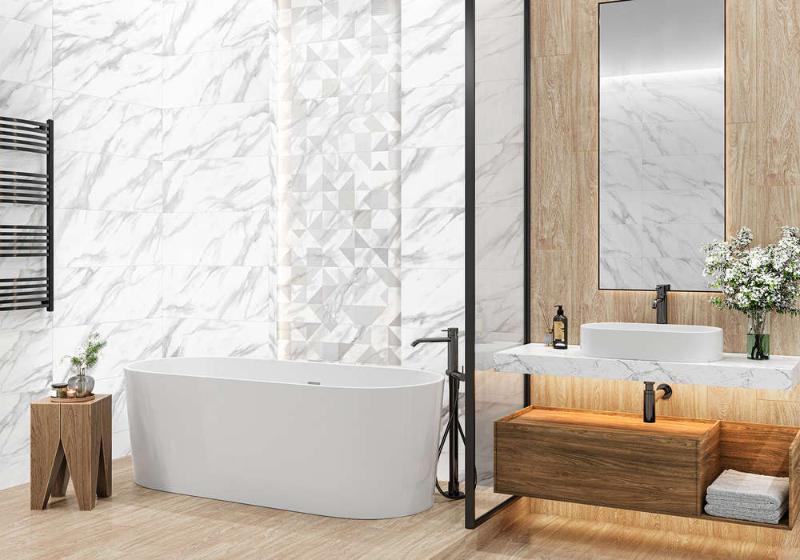 Керамическая плитка Alma Ceramica Iceberg TWU93IBR07R 30х90