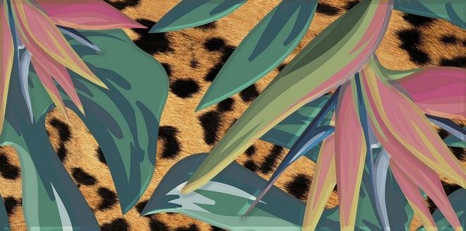 Декор Kerama Marazzi Пальмейра 3 9.9x20 HGD\A494\19056