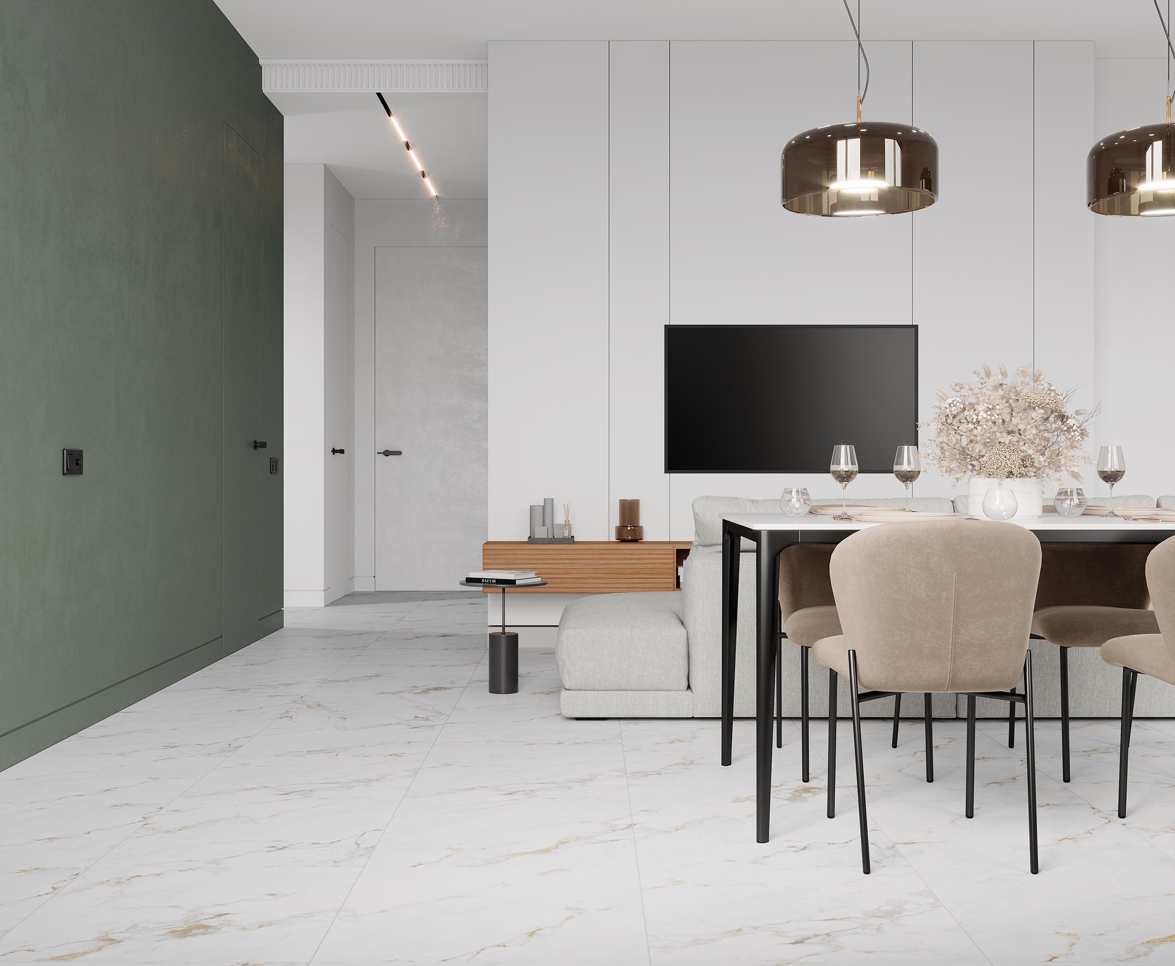 Керамогранит Laparet Statuario Martin 60x60 матовый