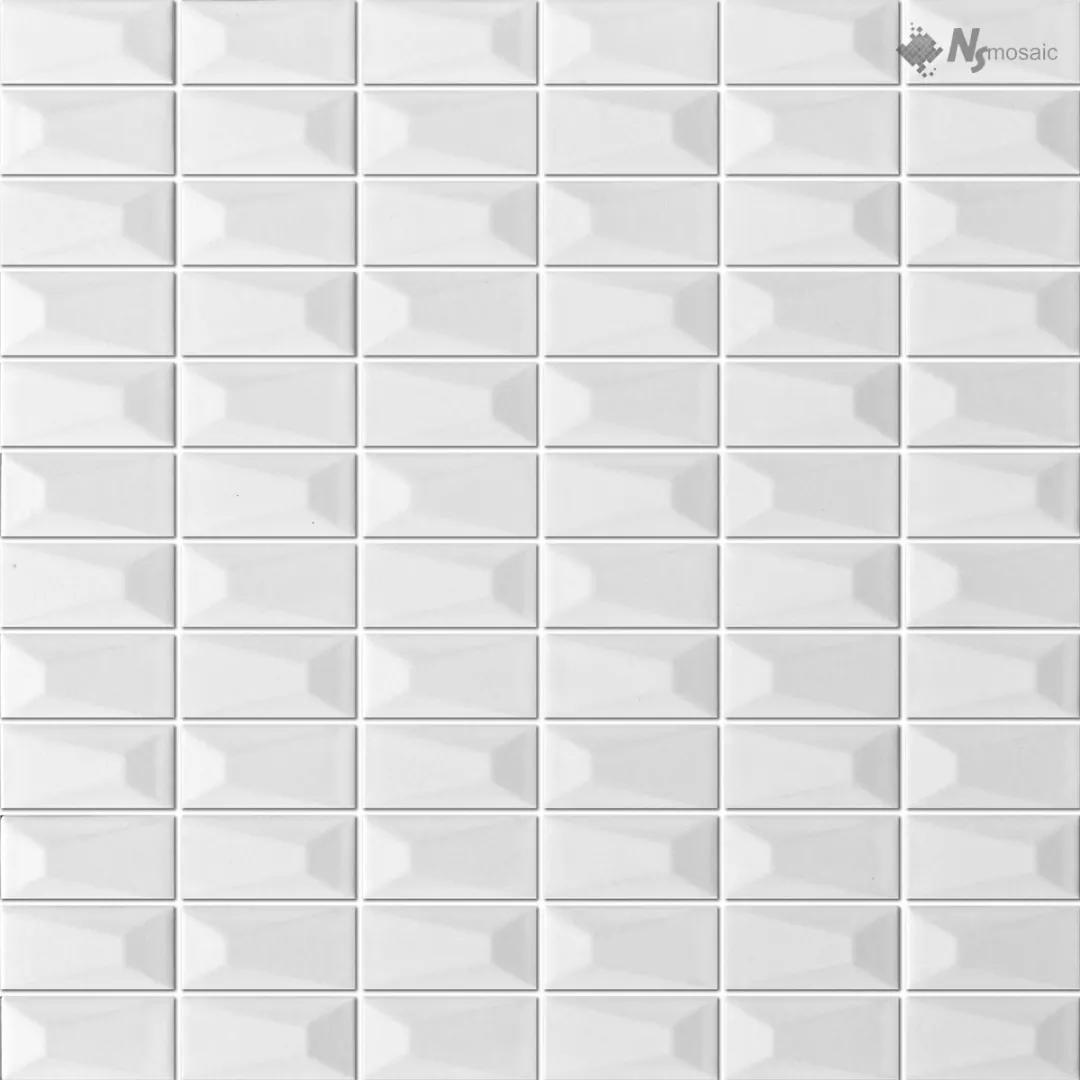 Мозаика NSmosaic R-358 белый 30x30