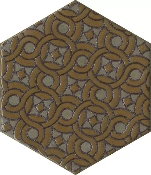 Декор Kerama Marazzi VT\B559\SG23041N Гроссето коричневый 20x23.1