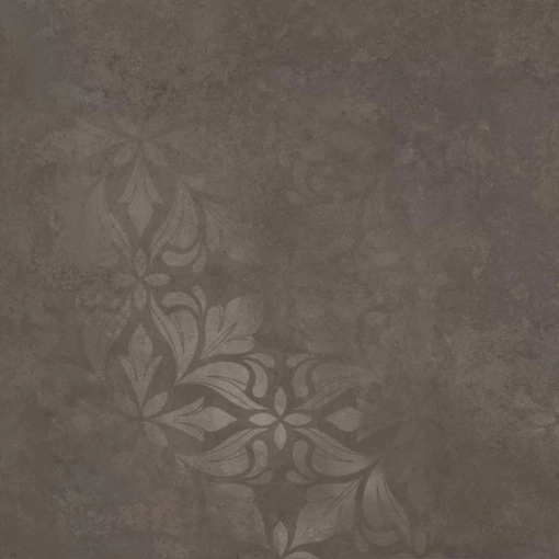 Керамогранит Kerama Marazzi KM4040G0081N Хадду коричневый матовый декорированный 40.2x40.2