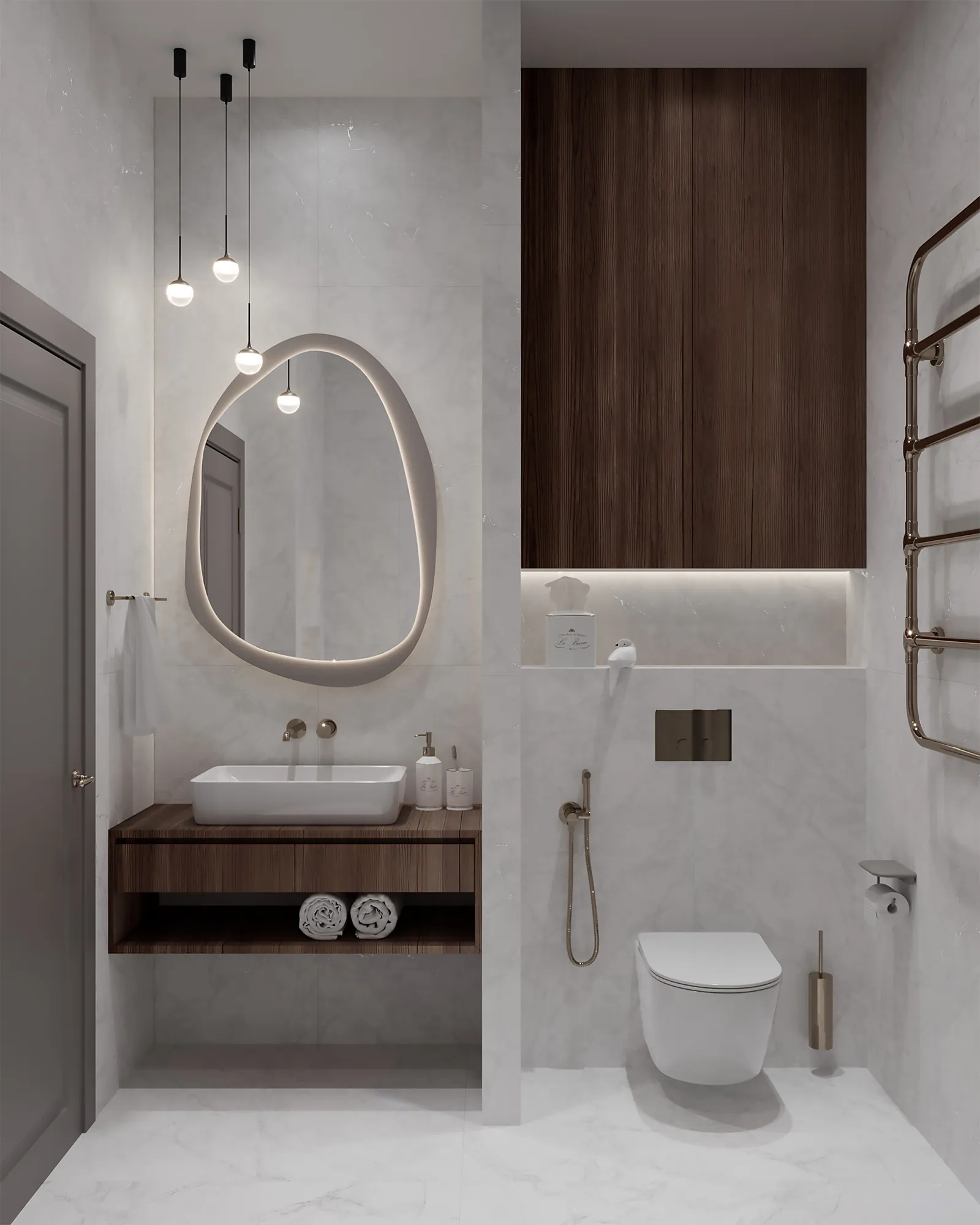 Керамогранит Аркадия Керамика CR6007-A Arctic Pearl Carving 60x60 бежевый