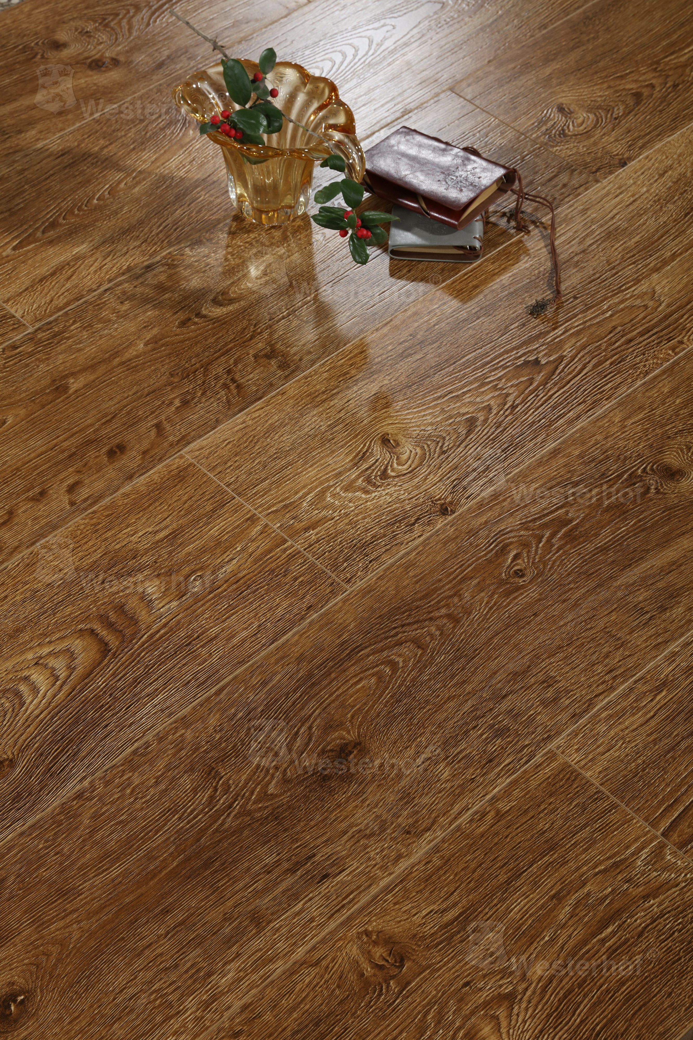 Ламинат Westerhof Maestro SuperStep Дуб Брюссель А24008 24x121.5 коричневый