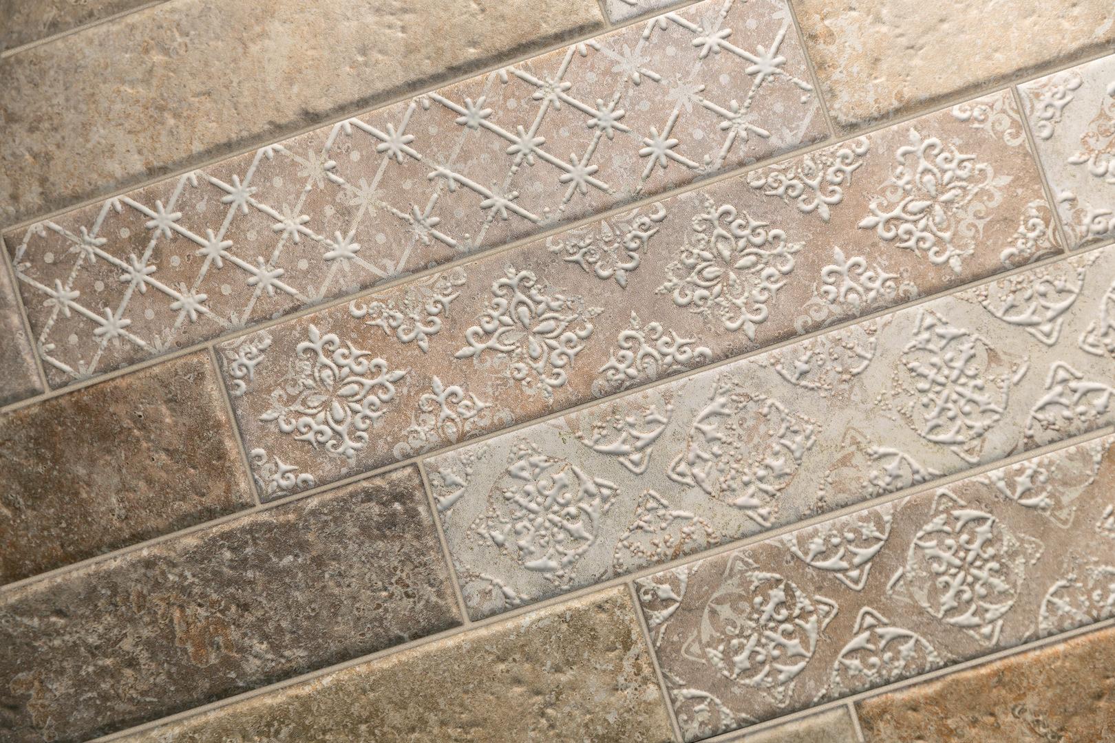 Вставка Kerama Marazzi OS\A127\1327 Декор Брюссель 1 матовая 9,8x9,8